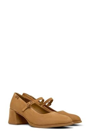 Camper Kora Mary Jane Pump in Medium Brown at Nordstrom, Size 36