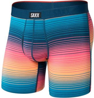 Saxx Vibe Xtra Boxer Brief Fly Kunstfaserunterw&auml;sche f&uuml;r Herren | blau