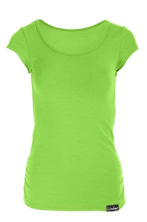 Winshape T-Shirt WINSHAPE WTR4, Damen, Gr. XL, gr&uuml;n (apfelgr&uuml;n), 90% Baumwolle, 10% Elasthan, Rundhals, Shirts T-Shirt, kurzarm