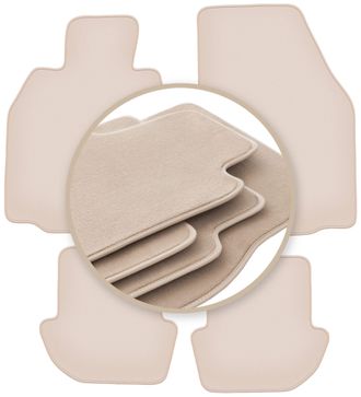 OEM Alfombrillas Beige Premium Para Porsche 911 (tipo 997) Cabrio, Coup&eacute;, Targa 2002-2012