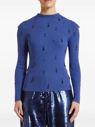 Pennyblack Maglione con decorazione - Blu