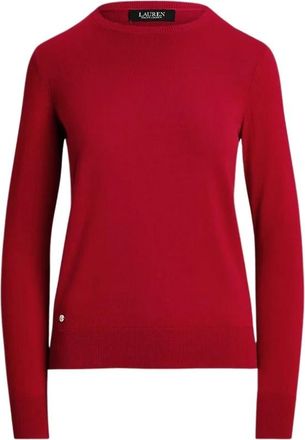 Ralph Lauren Pullover a maniche lunghe Shavonne - - Knitwear - Donna - Rosso - M