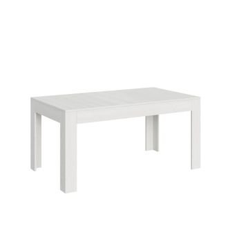 Itamoby Mesa extensible 90x160/220 cm efecto madera fresno blanco