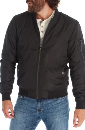 PX Los Angeles Zip Up Bomber Jacket in Black at Nordstrom Rack, Size Large