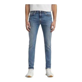Levi's Heren, Jeans, Blauw, Maat: W32 L30 Katoen