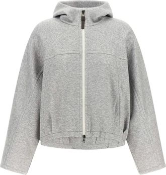 Brunello Cucinelli Mujer, Sudaderas, Gris, Talla: L
