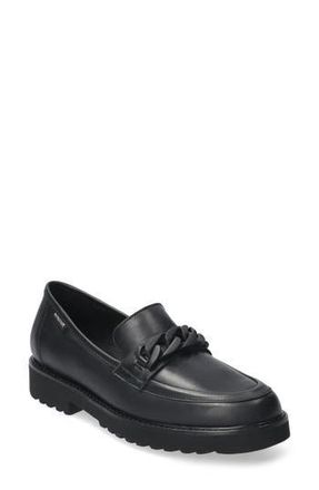 Mephisto Salka Loafer in Black Silk at Nordstrom Rack, Size 10