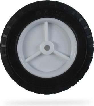 OEM Rueda De Pl&aacute;stico Con Buje Universal Desplazado, 2 Piezas, &Oslash; 200 Mm De Longitud