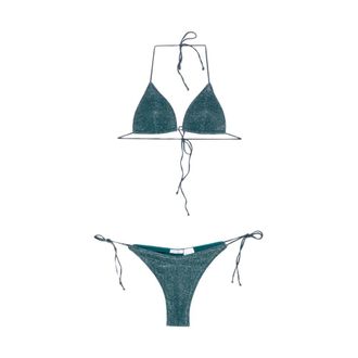 Os&eacute;ree Dames, Badkleding, Groen, Maat: S Polyamide