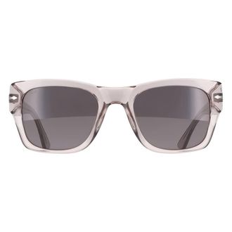 Persol Square Transparent Brown Grey Dark Grey PO3384S