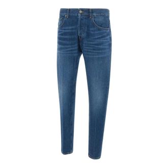 Dondup Slim-fit Jeans, male, Blue, Size: W33 Dian Jeans
