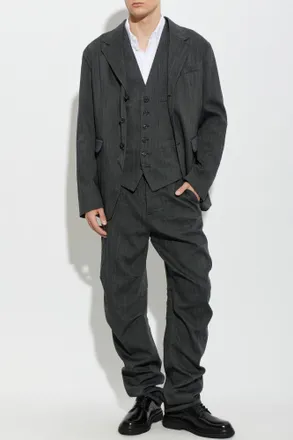 Dsquared2 Blazer With Open Lapels, Mens, Grey
