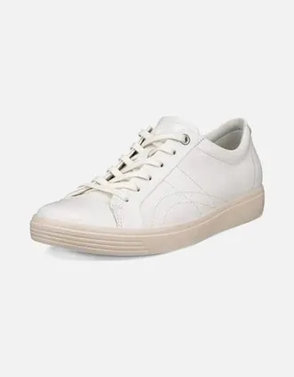 Ecco Womens ECCO Classic Sneaker 218613-01007 ladies white sneaker