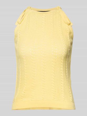 Vero Moda Relaxed Fit Tr&auml;gertop aus Baumwoll-Mix Modell LUX LIGHT in Sand, Gr&ouml;&szlig;e XL