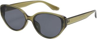 Generic Womens Vacation Street Photography Sunglasses Mens Commuting Sports Party Sun Glasses(Green)