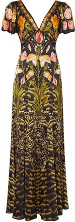 Temperley London Cleo avondjurk - Zwart