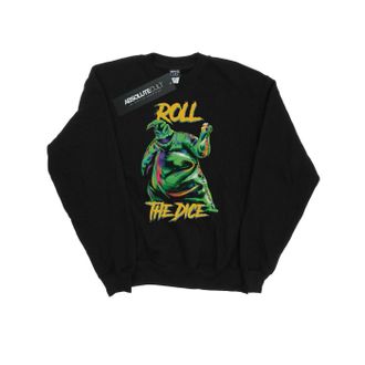 Disney Heren Nightmare Before Christmas Oogie Boogie Dobbelsteen Sweatshirt (Zwart)