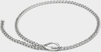Michael Kors Michael Michael Kors - Womens Link-buckle brass chain
