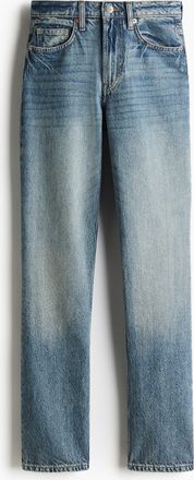 H&M Straight High Jeans - Blue