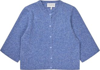 Munthe Locca Cardigan - Dames - Vesten - Blauw - XL - Truien & Vesten