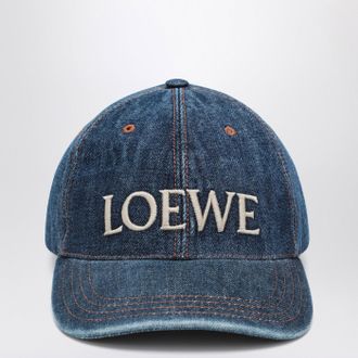Loewe Denim baseball cap with logo
