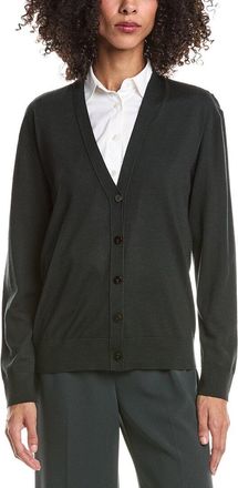 Theory V-Neck Wool Cardigan