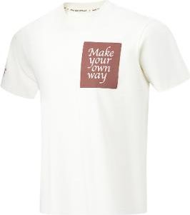 Li-Ning Way of Wade Hall of Fame 2023 T-Shirt 5 White Beige AHST939-3