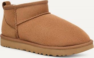 UGG Womens Classic Ultra Mini Boot In Chestnut
