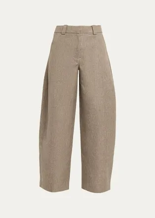 Ronny Kobo Vienna Barrel-Leg Pants