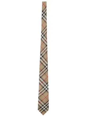 Burberry Silk Check Tie