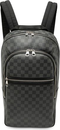 Louis Vuitton Black Damier Graphite Pvc Leather Backpack (Pre-Owned)