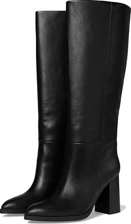 Dolce Vita Bardonny Wide Calf Womens Boots Black Smooth : 10 M, Synthetic