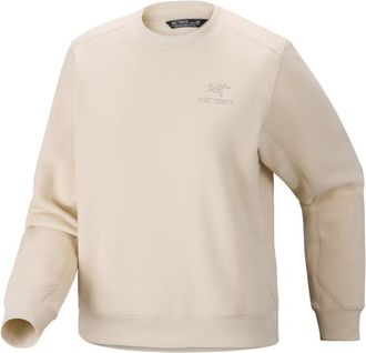 Arc'teryx Emblem Fleece Crew Fleecepullover f&uuml;r Damen | beige