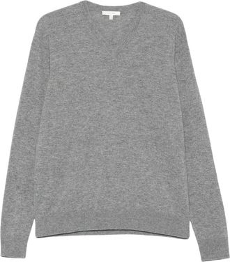 The Row V-neck Truien - Dames - V-hals truien - Grijs - XL - Truien & Vesten