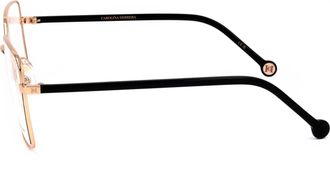 Carolina Herrera HER0248RHL53 Gold and Black Metal Eyeglasses - Gold