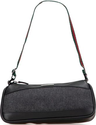 Gucci Pre-owned Handbags, female, Black, Size: ONE SIZE Pre-owned Shoulder Bag