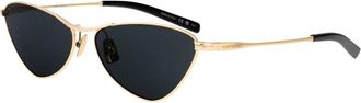 Saint Laurent Stijlvolle zonnebril SL 830 - Dames - Zonnebrillen - Geel - 56 MM - Accessoires