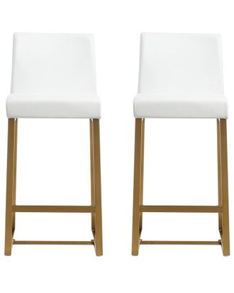 TOV Furniture Tov Furniture Set Of 2 Denmark Counter Stools