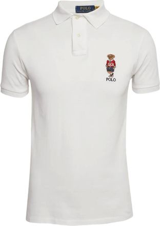 Ralph Lauren Poloshirt met borduurwerk - Wit