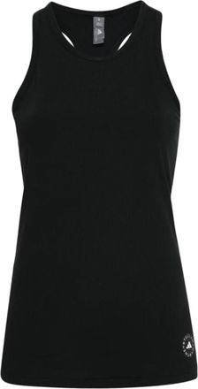 adidas by Stella McCartney a SMC Rib Tank - Dames - Sportshirts - Zwart - XS - Fitness