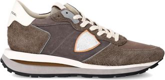 Philippe Model Sneakers Tropez Haute Running - Heren - Sneakers - Bruin - 45 EU - Katoen - Schoenen