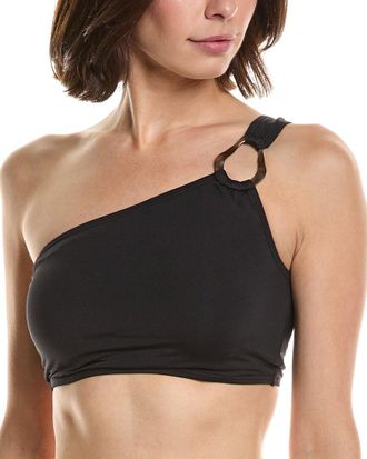 Carmen Marc Valvo Ring Crop Top