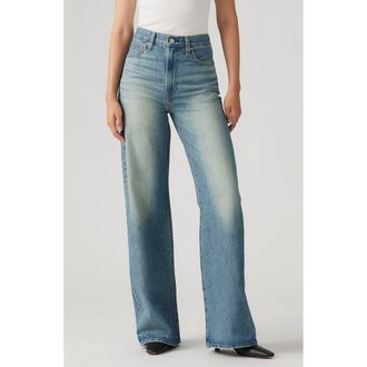 Levi's Ribcage High Waist Wide Leg Jeans in Tint Story at Nordstrom Rack, Size 30 X 30