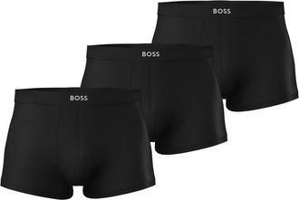 BOSS 3-Pack Micro One Performance Trunks in Black at Nordstrom, Size Xx-Large