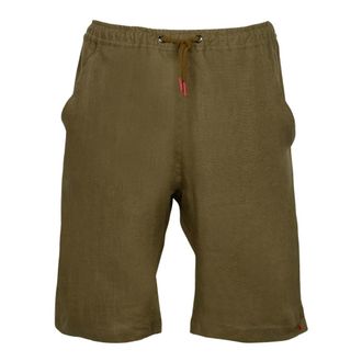 Kiton Casual Shorts, male, Green, Size: 2XL Short Pants