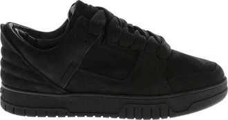 1989 STUDIO Black Low Lace-up Sneakers
