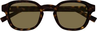 Gucci Sunglasses Gg2106 S 002 Brown/Brown Men