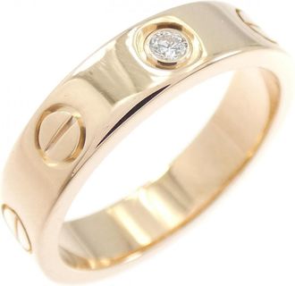 Cartier Love Pink Gold Pink Gold (18K) Band Ring (Pre-Owned)