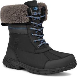 UGG Butte Waterproof Boot in Black /Big Sky at Nordstrom Rack, Size 8