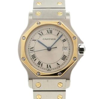Cartier unisex, Pre-owned, Beige, Maat: ONE Size Leer